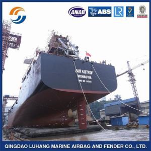 Kõrge kvaliteediga 1,5 M X 20 M raskeveokite mere turvapadi, laeva ja paadi veeskamise/tõste/lossimiseks